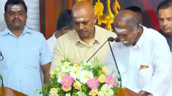 N.Rangaswamy sworn in as Puducherry CM