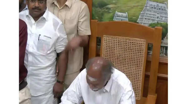 Rangaswamy assumes charges as chief minister