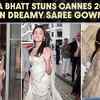 Article image for: <i class="tbold">Alia Bhatt</i>’s Third Cannes 2026 Look Has Internet Obsessed With Her Modern Saree Gown Twist