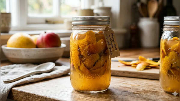 Soak in vinegar