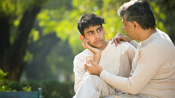 The father as a daily caregiver