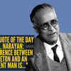 Article image for: R. K. Narayan's wise words
