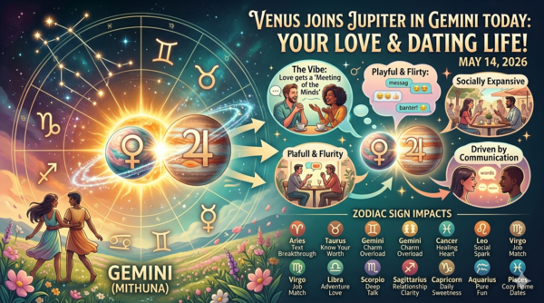Venus joins Jupiter in Gemini today: Check out how this is going to change your love and dating life
