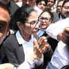 Article image for: Video: Mamata Banerjee in lawyer’s gown faces sloganeering at Calcutta high court during post-poll violence case hearing