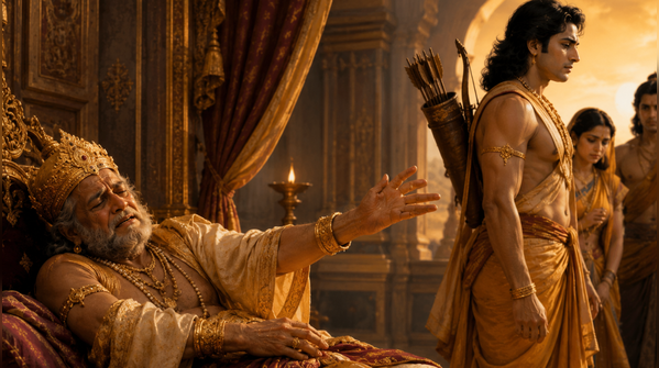 Dasharatha’s heartbreak over Rama