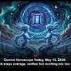 Article image for: Gemini Horoscope Today, May 15, 2026: Work stays average, neither too exciting nor too dull