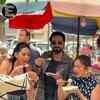 Article image for: Star Trio Enjoys Street Food Treat