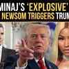 Article image for: ‘Swatting Trauma’: <i class="tbold">Nicki Minaj</i> Says Silence From Newsom Pushed Her Toward Trump Politics | WATCH