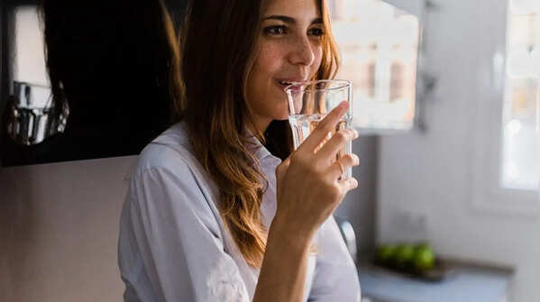 Drink water before meals
