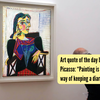 Article image for: Art quote of the day by <i class="tbold">Pablo</i> Picasso: “Painting is just another way of keeping a diary”