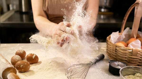 Rice flour vs wheat flour