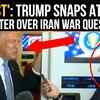 Article image for: Trump Faces Backlash After Lashing Out At Reporter Over Iran War Question
