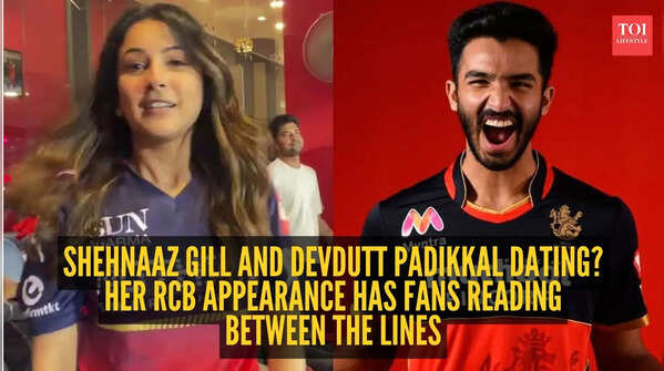 Shehnaaz Gill and Devdutt Padikkal dating? Her RCB appearance has fans reading between the lines
