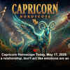 Article image for: Capricorn Horoscope Today, May 17, 2026: When in a relationship, don't act like emotions are an obstacle