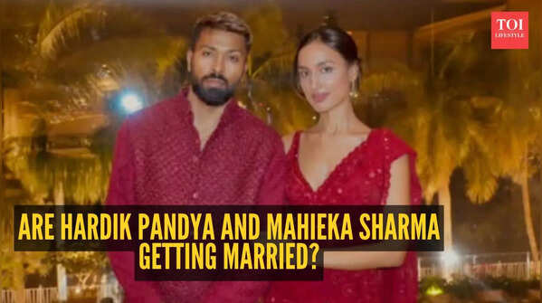 Are Hardik Pandya and Mahieka Sharma getting married?