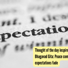 Article image for: Thought of the day inspired by the Bhagavad Gita Peace comes when expectations fade