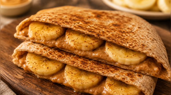 Peanut butter banana protein pockets
