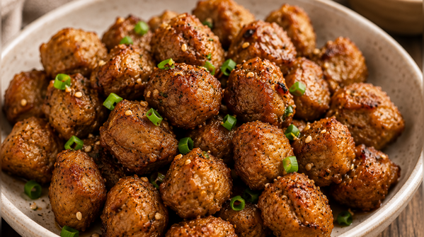 Mini soy garlic soy chunks