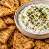 Article image for: Greek yoghurt savoury dip with air-fried pita chips
