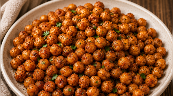 Chickpea crunch bites