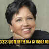 Article image for: Success quote of the day by Indra Nooyi: 'An important attribute of success is to be yourself. Never hide what makes you, you'