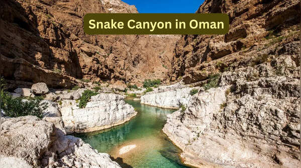 What’s inside the deep, natural water slides of Snake Canyon in Oman; decoding the mystery