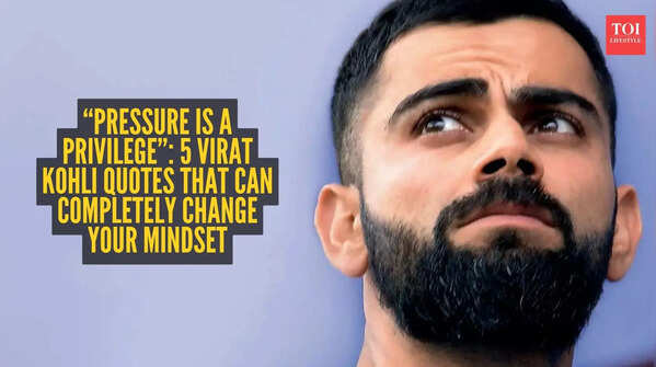 Feeling overwhelmed? 5 Virat Kohli mantras that will instantly shift your mindset