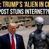 Article image for: Trump’s Bizarre 'Handcuffed Alien' Image Ignites Explosive UFO Disclosure Chaos | WATCH