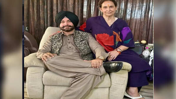 With wife