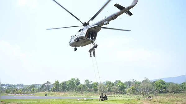 Air mobility and rapid response drills