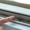 Clean window tracks and frames regularly