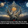Article image for: Capricorn Horoscope Today, May 20, 2026: If you’re single, it’s not a strong romance day