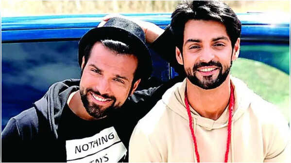 Besties Karan Wahi and Rithvik Dhanjani competing against each other