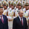 Article image for: <i class="tbold">russia</i>'s Putin gets red carpet welcome in China; high-stakes tea meeting with Xi in focus