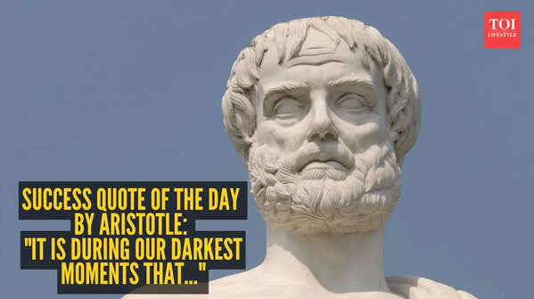 Aristotle's inspiring quote