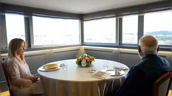 PM Modi, Giorgia Meloni hold dinner meeting in Rome