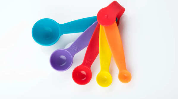Use measuring cups and bowls
