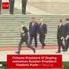Article image for: <i class="tbold">Xi Jinping</i> hosts Vladimir Putin in key Beijing meeting