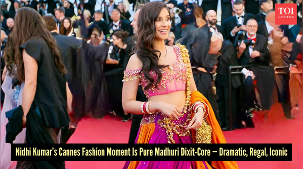Nidhi Kumar Revives Madhuri Dixit’s Iconic Bollywood Glam