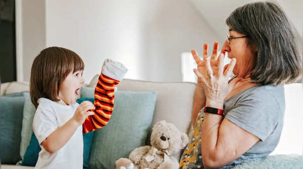 Make sock toys and puppets