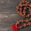 Wearing Rudraksha