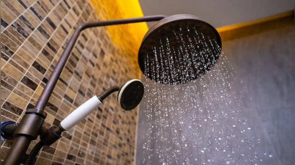 Using a small shower head