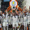 Article image for: Prince William, Tom Hanks celebrate as Aston Villa end 30-year trophy drought