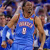 Article image for: Jalen Williams injury update: Thunder star hit with major blow as he leaves early in Game 2 vs Spurs