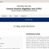Article image for: CTET September 2026 registration underway at ctet.nic.in: Check direct link to apply, key details