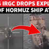 Article image for: On Cam: Iranian Drone Bombards UAE-Linked Ship In Hormuz; Video Captures Moment Of IRGC Attack