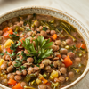 Cooked lentils and beans