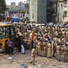  Heavy security deployment 