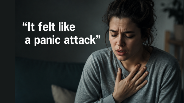 What if you weren't panicking at all?