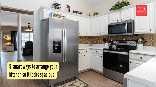 5 smart ways to arrange your kitchen so it looks spacious